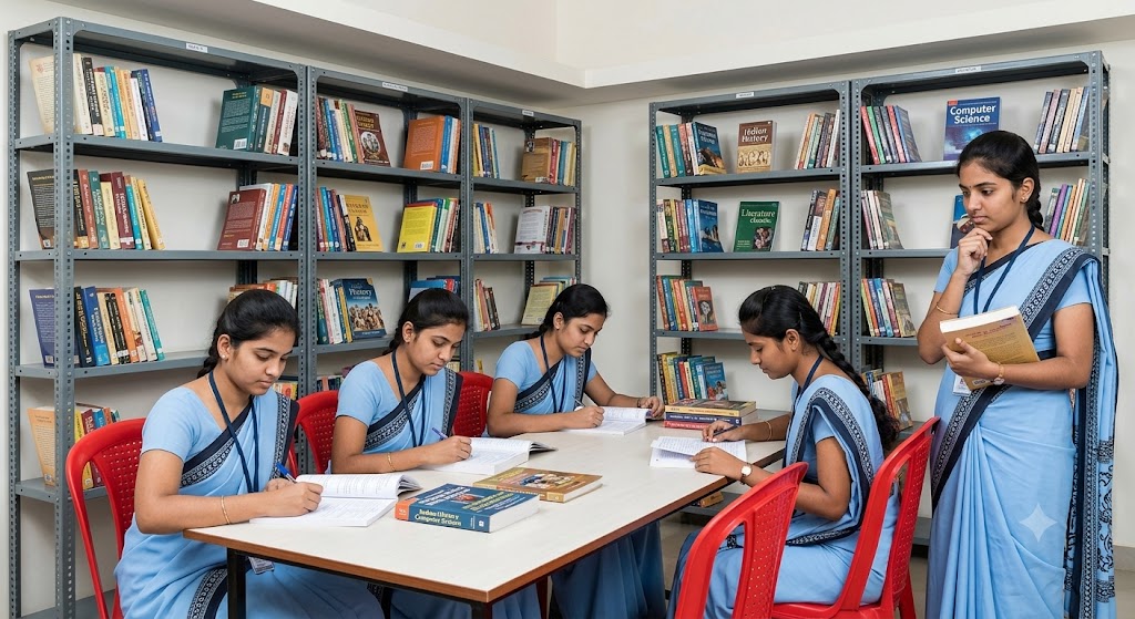 Library & Resource Center (3000+ Books)